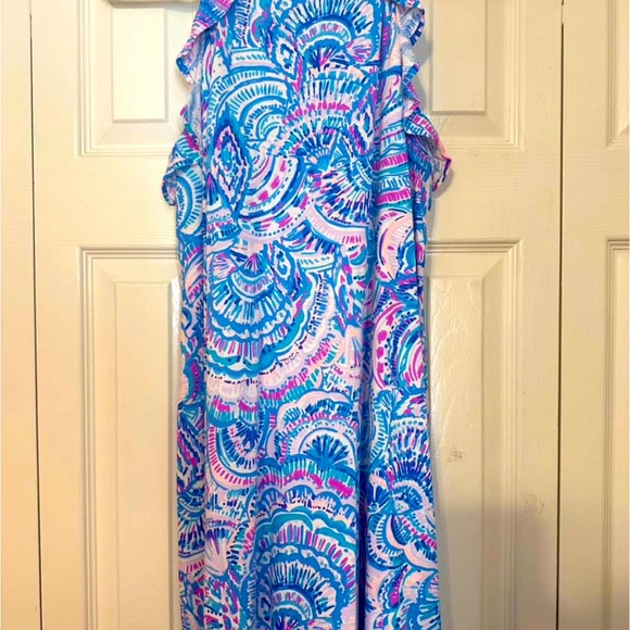 Lilly Pulitzer🩷🌴 Billie Ruffle Dress, size large - Picture 1 of 4